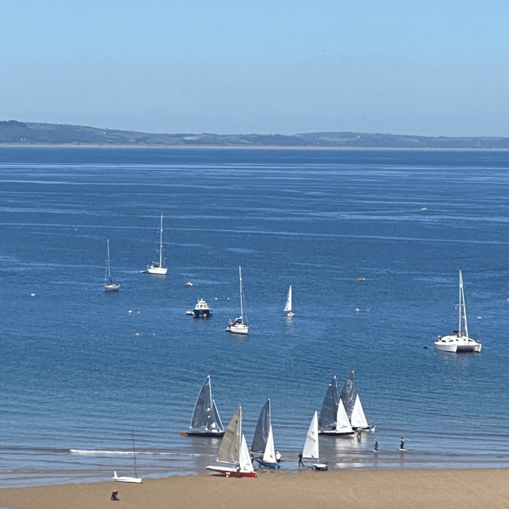 Sailing Club, North Beach, Tenby